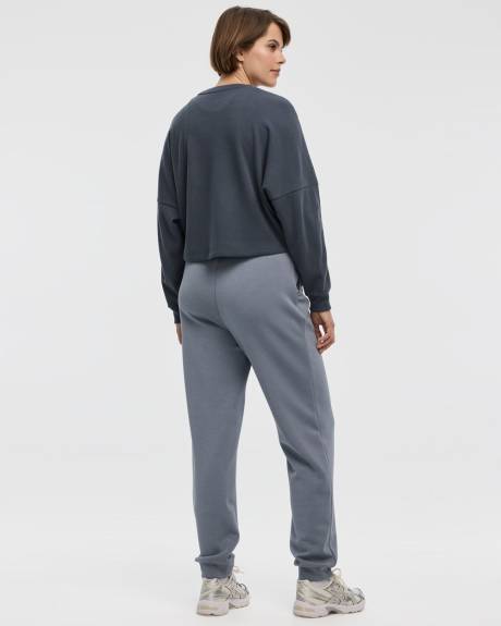 Pull court à manches longues et col rond - Hyba