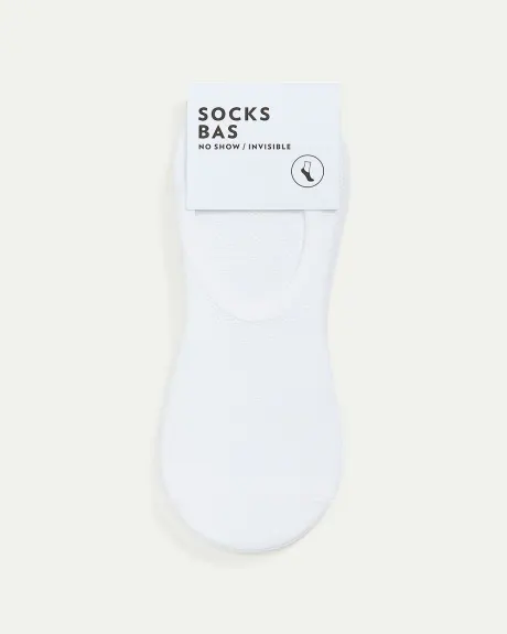 3-Pack Mesh No-Show Socks