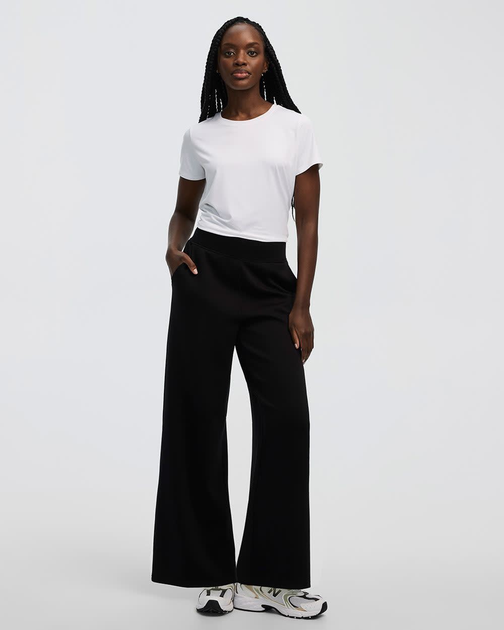 Wide-Leg Pull-On Pant - Hyba