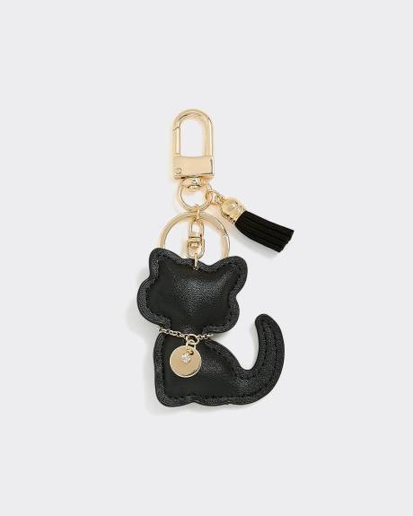 Black Cat Bag Charm