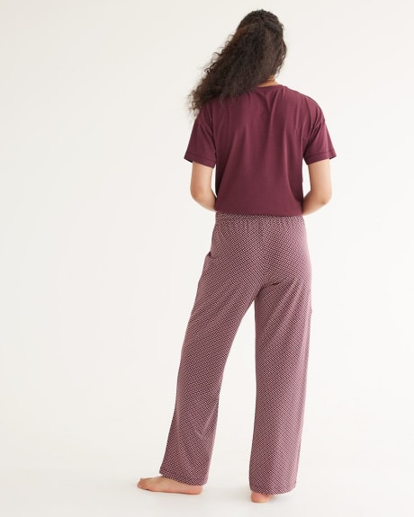 Straight-Leg Pyjama Pant, R Line