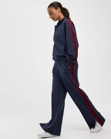 Wide-Leg Tracksuit Pant - Hyba