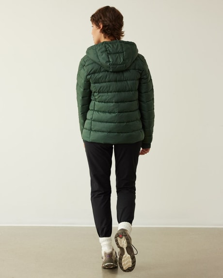 Short Quilted Packable Jacket