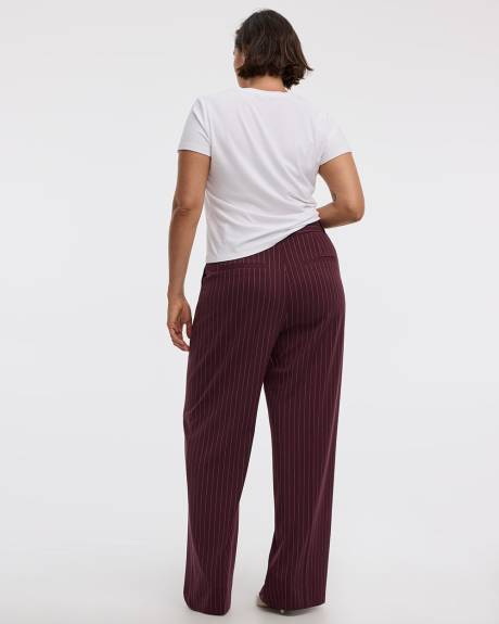 Wide-Leg Mid-Rise Pant - The Timeless - Curvy Fit