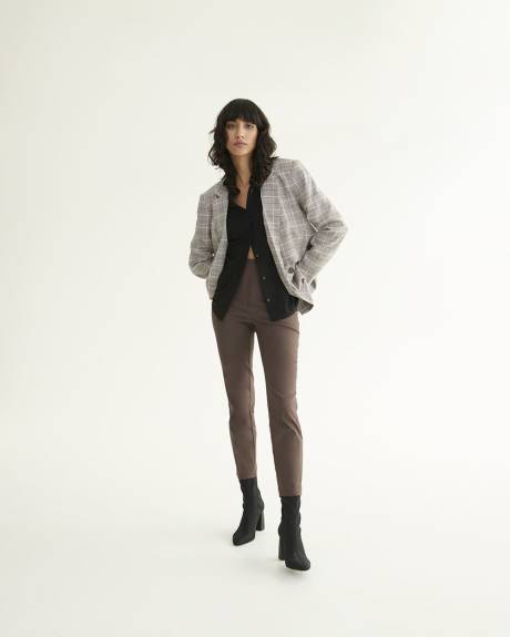 Slim-Leg High-Rise Ankle Pant - The Iconic (R) - Tall