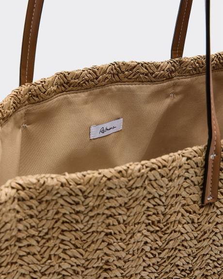 Straw Tote Bag