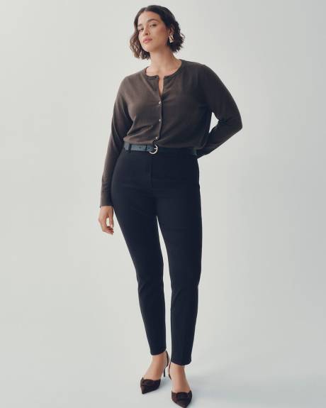 Slim-Leg High-Rise Ankle Pant - The Iconic (R) - Petite