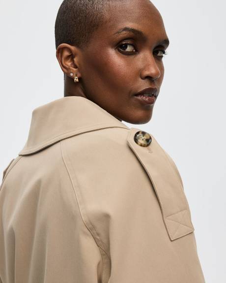 Manteau trench court