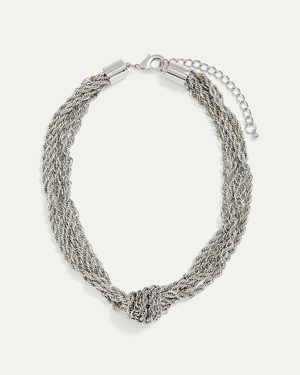 Multi-Layer Necklace with Knot Detail