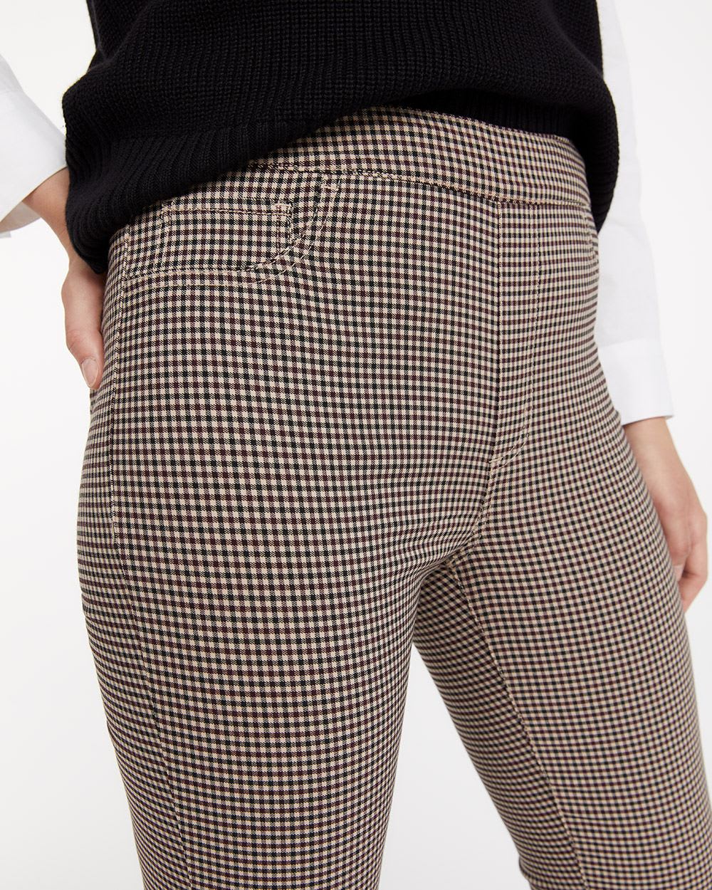 Gingham Print Legging with Pockets, The Iconic - Petite