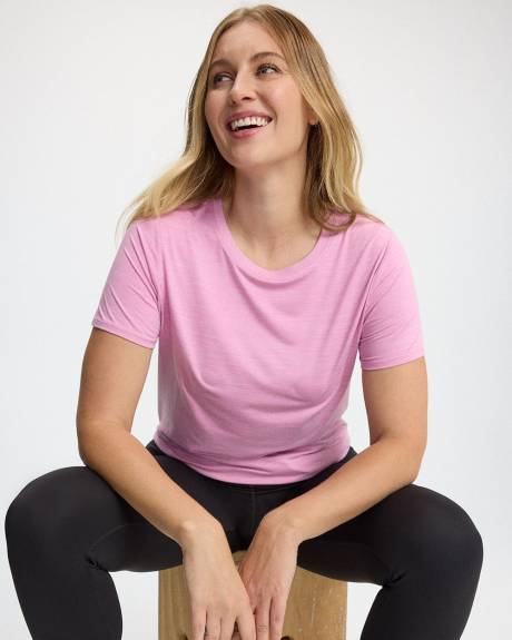 Short-Sleeve Crew-Neck Tee - DRY-LUX (R) Hyba Essentials