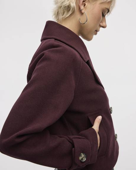 Manteau trench court