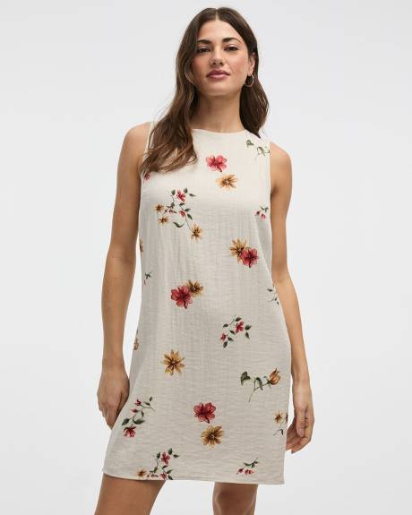 Sleeveless Shift Dress