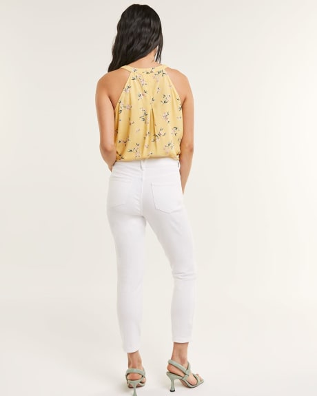 White Skinny Ankle Jeans - Petite