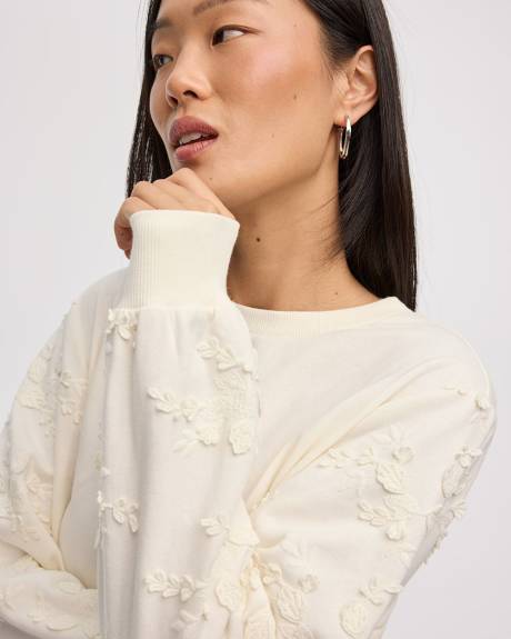 Long-Sleeve French Terry Sweatshirt