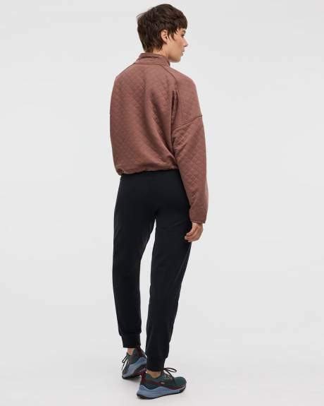 Quilted Jacquard Jacket - Hyba