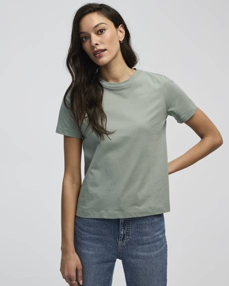 Boyfriend Crew Neck T-Shirt - R Essentials