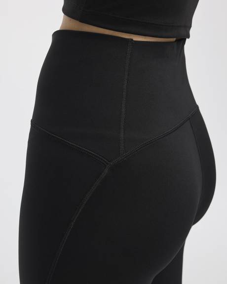Legging capri Pulse à taille haute avec bande de compression - Hyba