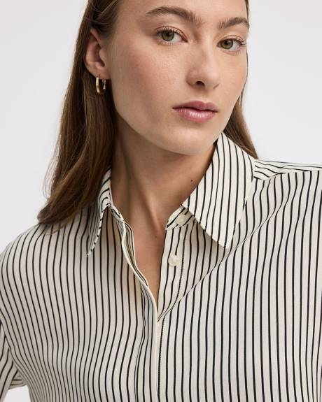 Blouse boutonnée à manches longues