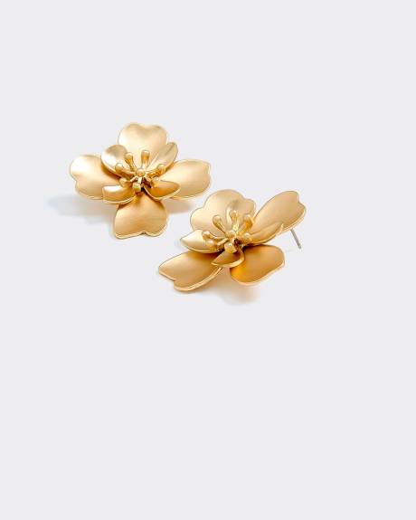 Boucles d'oreilles fleurs