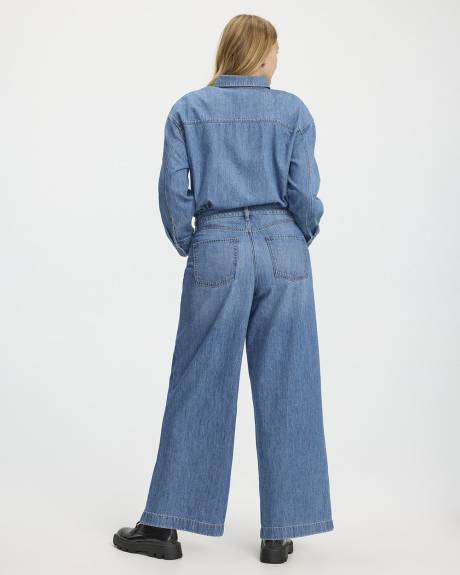 Wide-Leg High-Rise Jean - Curvy Fit