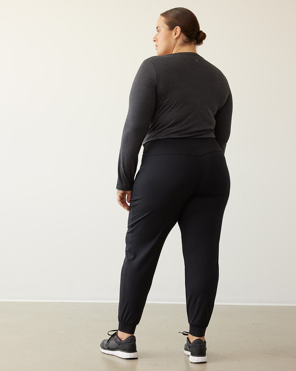 5 Pockets,Extra Tall Womens Straight Leg Yoga Pants Stretch Work Dress  Pants Slim Fit,37,Black,Size XL