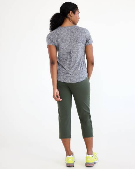 T-shirt à col rond et manches courtes - DRY-LUX (MD) Hyba Essentiels