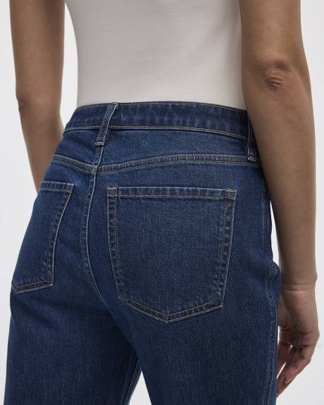 Straight-Leg Mid-Rise Jean - The Classic - Petite