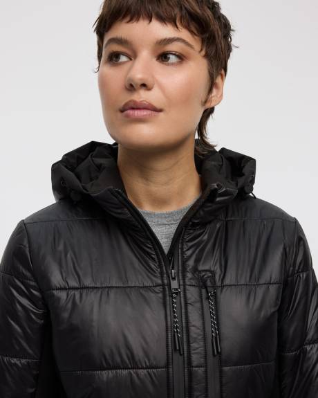 Manteau matelassé bimatière - Hyba