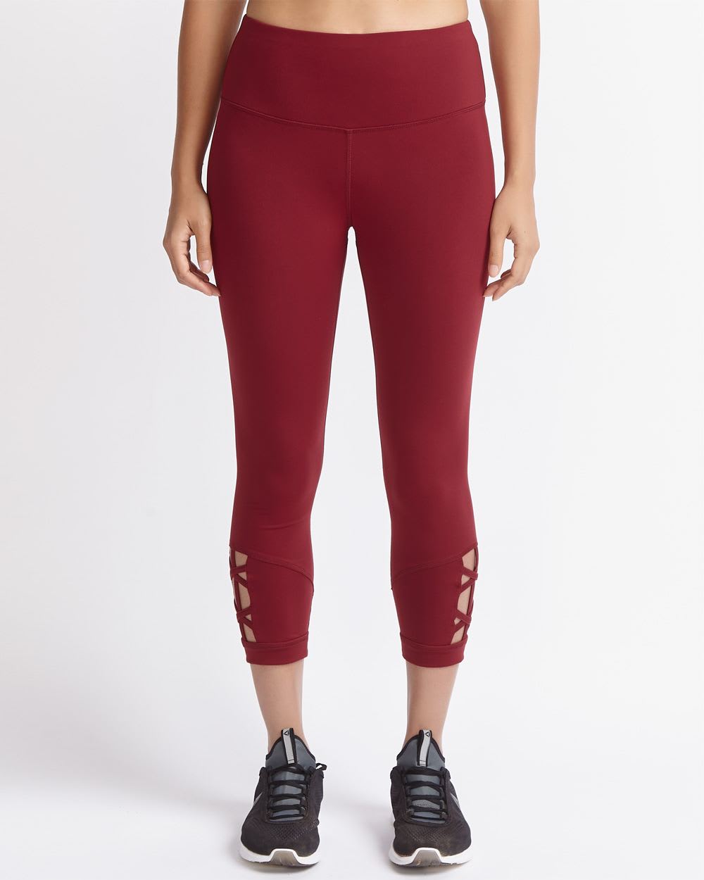 Hyba Lattice Cropped Legging Women Reitmans