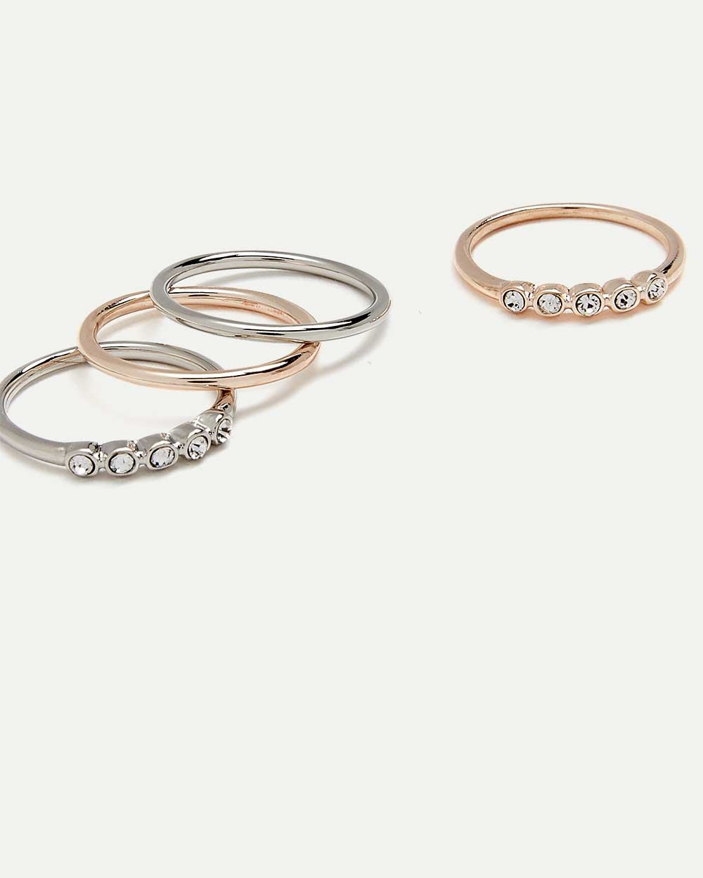 4-Pack Thin Rings