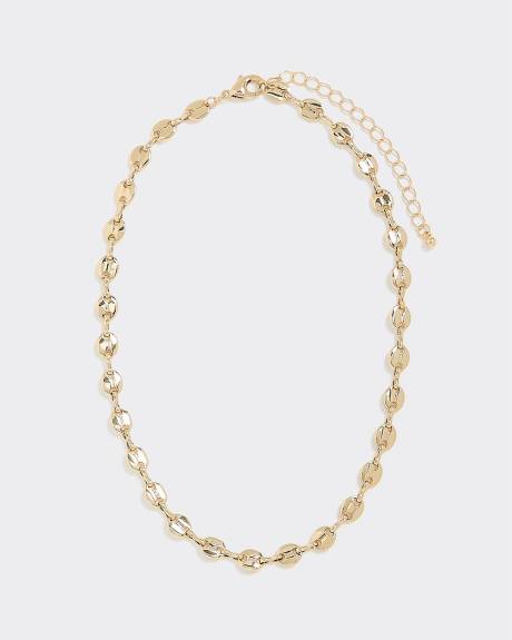 Short Anchor-Chain Necklace