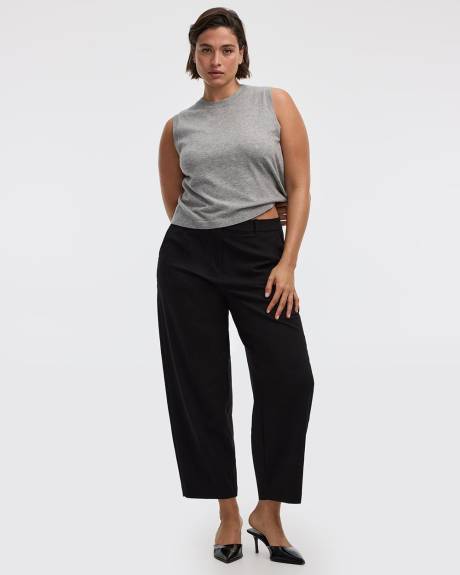 Mid-Rise Barrel Pants - The Timeless - Curvy Fit