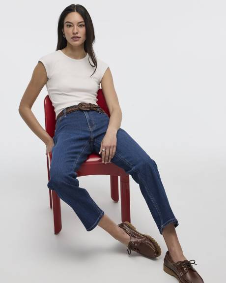 Straight-Leg Mid-Rise Jean - The Classic - Petite