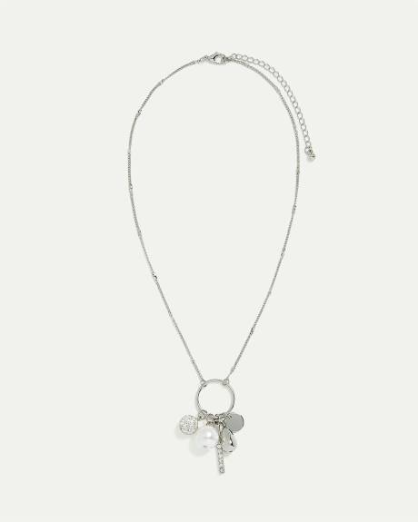 Short Necklace with Charms