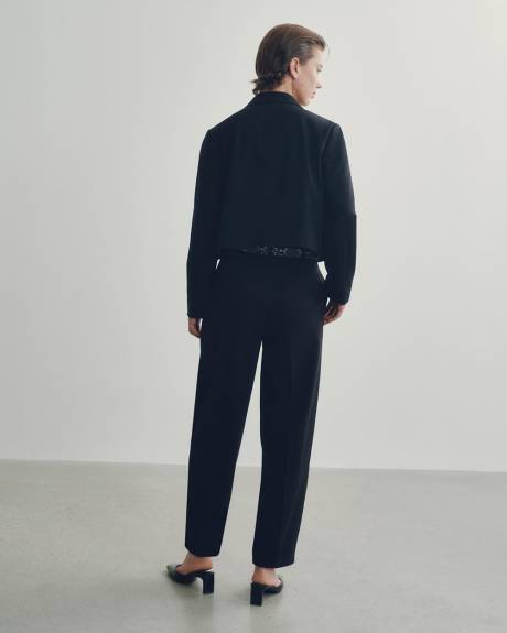 Mid-Rise Barrel Pants - The Timeless - Petite