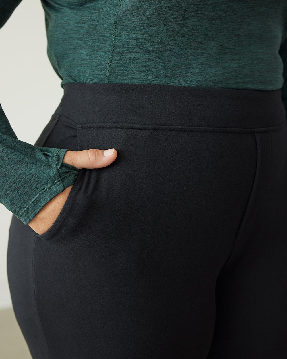 Pantalon thermique à ourlet ajustable - Hyba, Régulier