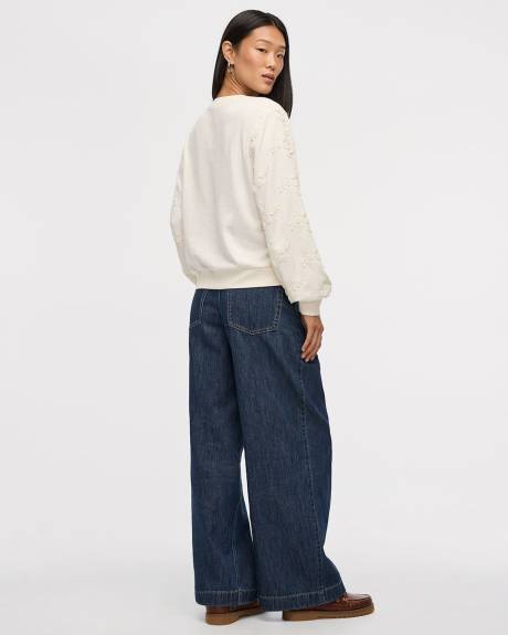 Long-Sleeve French Terry Sweatshirt