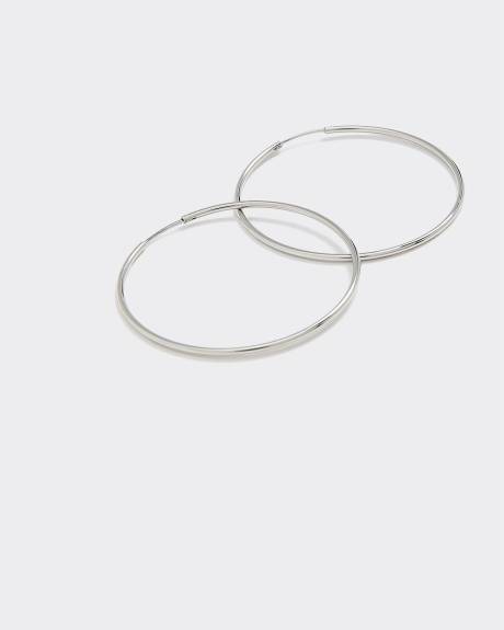 Stainless Steel Big Hoops