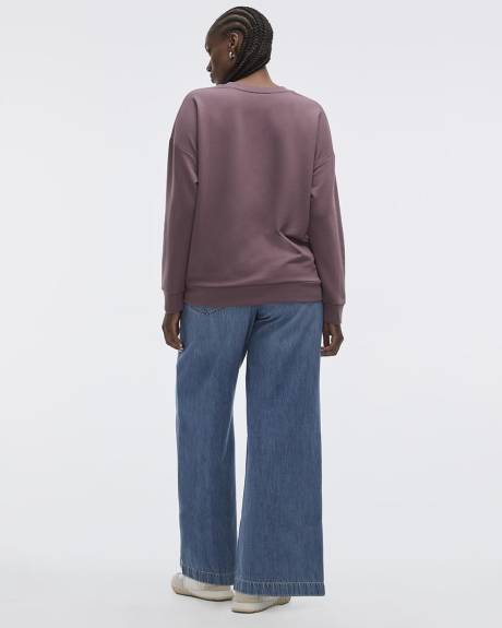 Pull à manches longues et col rond - R Essentials