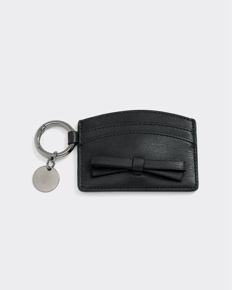 Faux Leather Card Holder