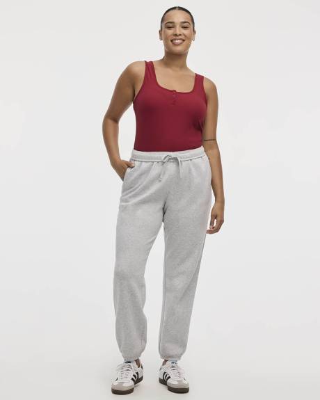 Pantalon jogger en molleton - Hyba
