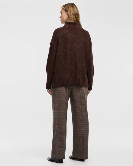 Pull &agrave; manches longues et col roul&eacute;