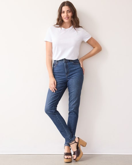 Slim-Leg High-Rise Curvy Vintage Jean