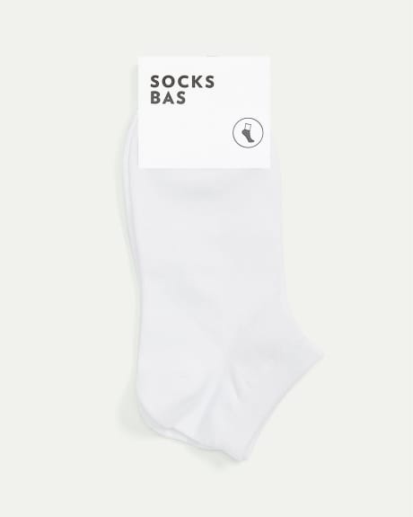 Solid Anklet Socks