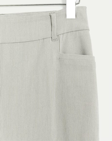 Slim-Leg High-Rise Capri Pants, The Iconic - Petite