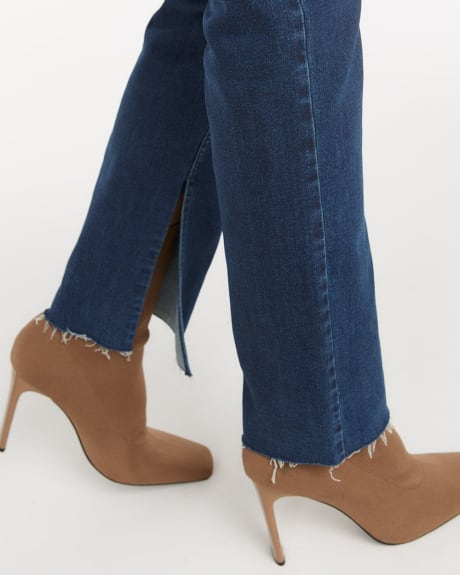Super High-Rise Slim-Leg Jean with Side Slits - Petite