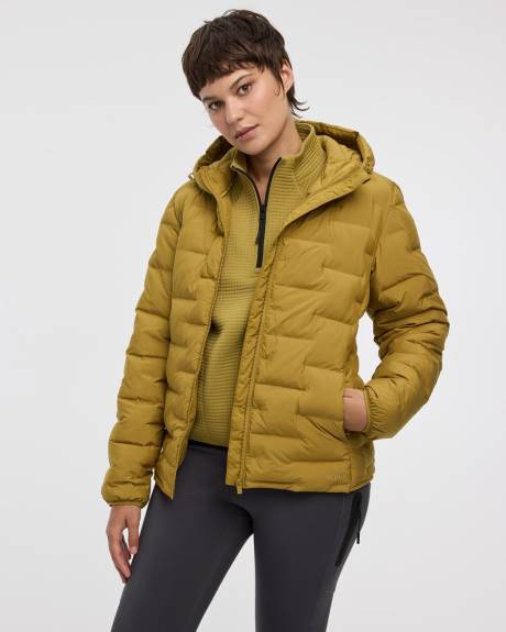 Quilted hooded Jacket - Hyba