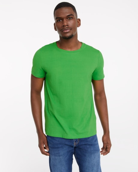 T-shirt unisexe en coton à encolure ronde et manches courtes Vraiment Iels