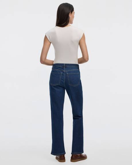 Straight-Leg Mid-Rise Jean - The Classic - Petite
